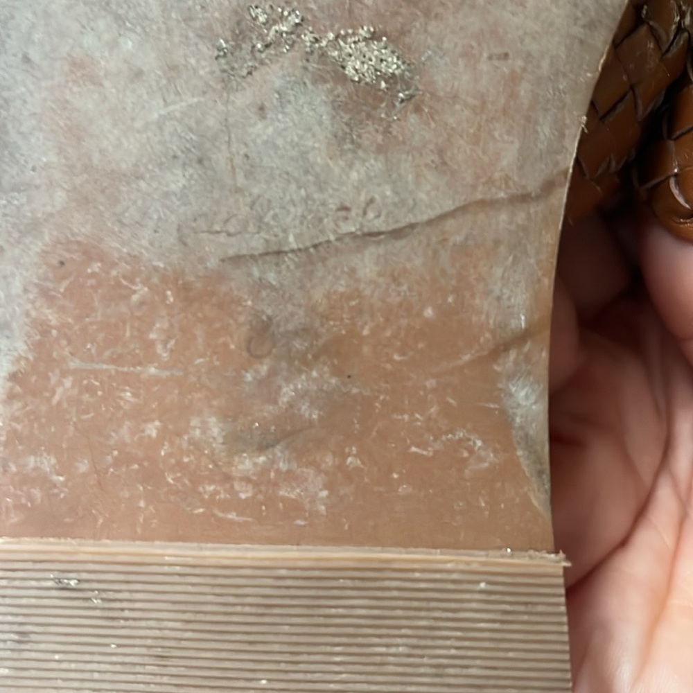 Madewell 8 Brown Woven Slide Sandals - Picture 5 of 6